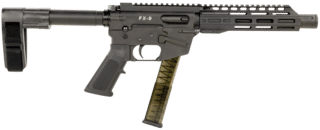 Freedom Ordnance FX9P8SBM 9mm Luger Semi-Auto Pistol - Black - 8.0" - SB Mini
